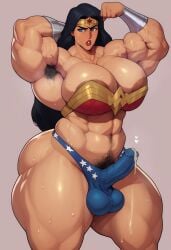 1futa abs ai_generated almost_naked amazon areola_slip areolae armpit_hair armpits arms_up ball_bulge balls_in_panties balls_under_clothes bandeau barely_clothed biceps big_balls big_breasts big_muscles black_hair blue_underwear bracers breast_squeeze breasts bulge bulky bush bustier busty circlet civitai cleavage color cum cum_drip cum_through_clothes erection excessive_pubic_hair flexing flexing_arm flexing_bicep front_view futa_sans_pussy futanari hairy_armpits happy_trail headband huge_breasts impossible_clothes jimojo lingerie long_hair midriff muscular muscular_arms muscular_futanari muscular_thighs navel one_arm_behind_head penis_under_clothes pony_diffusion_xl precum precum_drip precum_through_clothing pubic_hair pubic_hair_peek shiny_skin simple_background skimpy skimpy_clothes skimpy_costume skin_tight steam steaming_body steamy_armpits strapless superheroine sweat sweating sweaty_breasts sweaty_thighs thick_thighs thighs thong triceps tubetop underwear veiny_arms veiny_muscles wide_hips wonder_woman wristband