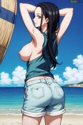 ai_generated female female_only nico_robin one_piece rusher_ai_art