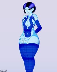 1boy 1femboy 2d 4k ass background balls belly big_balls big_penis blue_body blue_eyes blue_hair bob_cut bulge cortana crossdressing erection femboy feminine_male gay genderbent genderswap_(ftm) genderswap_(mtf) girly halo_(game) halo_(series) homosexual human_on_humanoid humanoid humanoid_penis male male_focus male_only nipples polxnart_(artist) rule_63 short_hair simple_background sweaty trap yaoi