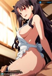 ai_generated brown_hair fate/grand_order fate_(series) ishtar_(fate) juanpiamvs long_hair patreon patreon_username red_eyes subscribestar subscribestar_username watermark