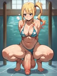 ai_generated big_penis fairy_tail futanari grapesss light-skinned_futanari lucy_heartfilia