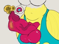 balls big_breasts big_penis breasts cock_vore futanari genital_fluids metroid metroid_fusion nippleghost penis samus_aran unwilling_pred urethral urethral_invasion vore