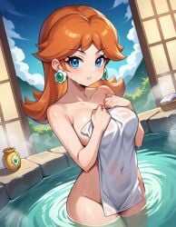 mario_(series) nintendo princess_daisy tagme towel towel_only