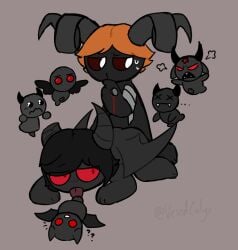 azazel (the binding of isaac) from the binding of isaac by vexedcalyx