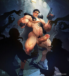 chris redfield from capcom by luxuris