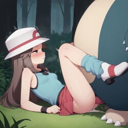 leaf (pokemon) from pokemon by parkinson (ai artist)