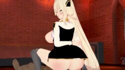 1girls 3d ahe_gao angry animated ass bed bedroom blonde_hair blush bouncing_breasts breasts closed_eyes clothed_sex clothing cowgirl_position cum cum_in_pussy cum_inside dark_skin deep_penetration duel_monster exposed_breasts female female_focus green_eyes gustavo40 hi_res horny huge_ass huge_breasts indoors interracial konami legwear light_skin looking_back looking_down orgasm penetration rear_view reverse_cowgirl_position sex sideboob sky_striker_ace_raye slap slapping_ass slapping_butt sound stimulation surprised tagme thighs tied_hands tiptoes tongue_out uncensored uniform video voice_acted yarigguri yrggr2014 yu-gi-oh!