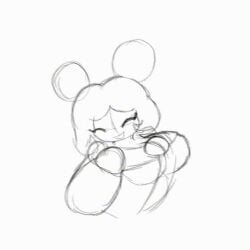 artesjsc animated female furry breasts big_breasts huge_breasts cleavage tagme