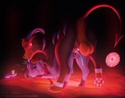 animal_genitalia animal_penis anus balls big_balls black_body black_fur blush bodily_fluids brown_body brown_fur canine_genitalia canine_penis chamos_(suiro) claws crossgender cum cum_in_vagina cum_inside digital_media_(artwork) digital_painting_(artwork) duo eeveelution female feral feral_on_feral feral_penetrated feral_penetrating from_behind_position fur generation_2_pokemon generation_4_pokemon genital_fluids genitals glaceon hi_res houndoom impregnation looking_back looking_pleasured male male/female nintendo orgasm ovum painting_(artwork) pawpads penetration penis pinned pinned_to_ground pokemon pokemon_(species) potion potion_bottle purple_body purple_fur rough_sex scarf sex sex_change sex_changing_potion stellaamoris summoning summoning_circle tears tears_of_pleasure vaginal vaginal_fluids vaginal_penetration vampire