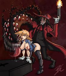 1male alucard_(hellsing) beetle_cruiser hellsing seras_victoria tagme