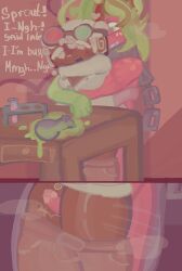 berry beast sprout from dandy's world by cosmicgooner