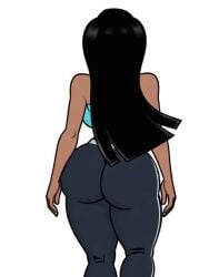 Ai Generated, Ass Shake, Breast Press, Dark-skinned Female