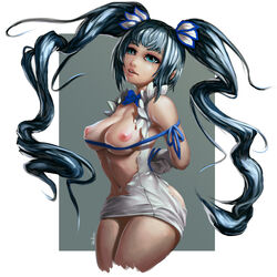 hestia (danmachi) from dungeon ni deai wo motomeru no wa machigatteiru darou ka by anti-viirus