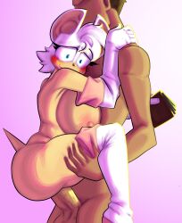 rouge the bat from sega by junker draws