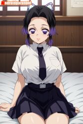 kochou shinobu from demon slayer by aindroidparanoid