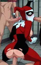 harley quinn from batman (series) by keoenl