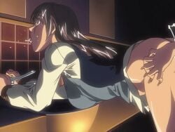 00s 1futa 1girls 2004 animated ass bank_teller bare_legs bible_black bible_black_new_testament bottomless bound clitoral_futa doggy_style female female_bank_teller_(shin_bible_black) futa_sans_balls futa_with_female futanari human imari_kurumi intersex moaning ova pale_skin penis pussy rape saliva sex sex_from_behind shin_bible_black tagme uncensored vaginal_penetration