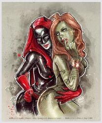 batwoman from batman (series) by cedric poulat