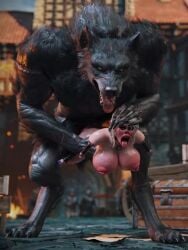 ahegao ahegao_face ai_generated amputee animated anthro bouncing_breasts breasts ciri claws doggy_style duo female furry grok grok_(x) growling guro hand_on_head handicapped held_down knot limbless male mind_break panting pierced_nipples piercings public_exposure public_nudity purplecharm quadruple_amputee raped raped_by_monster tagme the_witcher_(series) the_witcher_3:_wild_hunt tongue_out video werewolf white_eyes