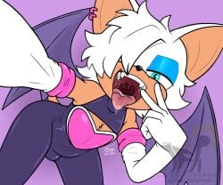 male rouge from sonic (series) by real behemoth