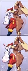 cinderace from game freak by cuchuflin