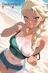 elsa (frozen) from frozen (film) by cookiewizrd