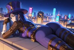 caitlyn kiramman from league of legends by aied waifu