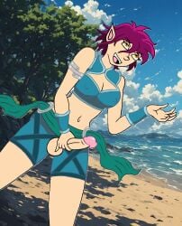 erection futa_masturbation futanari kawara log_horizon supersexelf