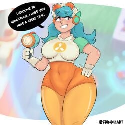 embarrassed sfw sfw_version smile wendy_(brawl_stars)