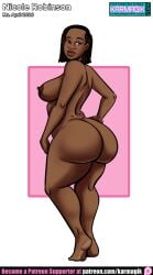 1girls big_ass big_breasts big_thighs breasts brown-skinned_female brown_body brown_skin chocolate_girl curvaceous curvy curvy_figure dark-skinned_female dark_skin digital_media_(artwork) ebony ebony_female female hips hourglass_figure huge_ass huge_breasts huge_thighs karmagik large_ass large_breasts large_thighs legs mature mature_female nicole_robinson slim_waist the_book_club thick thick_hips thick_legs thick_thighs thighs thighs_bigger_than_head voluptuous waist wide_hips wide_thighs