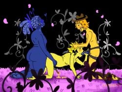 2026 anal anal_penetration anal_sex big_ass big_ass_(male) blue_(deltarune) canon_couple chubby chubby_male deltarune deltarune_chapter_5 digital_art drooling fat_ass feminine_male flowery gay gay_sex grabbing_head hands_in_hair male male/male/male male_only oral oral_penetration oral_sex small_boobs small_tits spitroast spitroasting strap-on strapon sucking_strap-on threesome tits toony toony_face transgender transgender_man transmasc unusual_genitalia unusual_penis yaoi yellow_(deltarune)