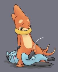 anal balls buizel cum cum_in_ass cum_inside cum_while_penetrated dewott kaykitten male nintendo on_top penetration penis pokemon pokemon_(species) reverse_cowgirl_position sex video_games yaoi