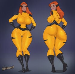 1girls big_ass big_breasts breasts crystal_(inhumans) curvaceous curvy curvy_figure digital_media_(artwork) female hips hourglass_figure huge_ass huge_breasts inhumans large_ass large_breasts legs light-skinned_female light_skin marvel marvel_comics mature mature_female slim_waist thick thick_hips thick_legs thick_thighs thighs varknes voluptuous waist wide_hips