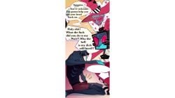 2boys accurate_voice_acting boner comic_dub cumming electricity gay glitching hazbin_hotel headless hellaverse tagme tobinarts tv_head valentino_(hazbin_hotel) video voice_acted vox_(hazbin_hotel) yaoi