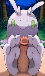 ai_generated claws feet feet_on_penis foot_fetish foot_play footjob furry game_freak generation_6_pokemon goomy happy nails nintendo pawjob paws paws_on_penis penis pokemon pokemon_(species) pokephilia pov sex toes trainer uncensored