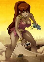 attack_of_the_50_foot_woman big_breasts dc_comics female_only giantess giganta ripped_clothing
