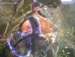 1futa 1girls 3d ball_grab breast_sucking breastfeeding breasts breasts_bigger_than_head elf elf_ears elf_futa erection female fern_(sousou_no_frieren) frieren frieren_beyond_journey's_end futa_on_female futanari holdingnuts hung hung_futa hyper hyper_balls hyper_breasts hyper_genitalia hyper_penis lactation light-skinned_female light-skinned_futa light_skin penis purple_hair sousou_no_frieren tagme thick_thighs thighs white_hair
