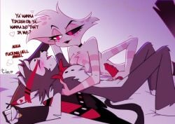 angel_dust_(hazbin_hotel) gay gay_sex hazbin_hotel husk_(hazbin_hotel) rukan
