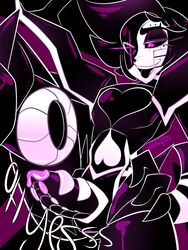 black_hair hair machine male male_only mettaton mettaton_neo open_mouth penis robot solo text undertale