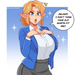 link from nintendo by alexndraws