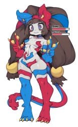 1girls breasts brown_hair cat_ears cat_tail catgirl cosplay darkstalkers felicia_(darkstalkers)_(cosplay) female female_only long_hair pomni pomni_(tadc) pomni_(the_amazing_digital_circus) slugbox small_breasts tail the_amazing_digital_circus