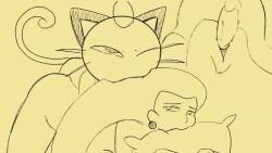 1boy 1boy1girl 1girls 2d 2d_animation animated anthro_male anthro_male_on_human_female anthro_on_female anthro_on_human anthro_penetrating anthro_penetrating_human balls barbed_penis biting_hair biting_pillow blank_background color earrings feline feline_on_human feline_penis female game_freak human human_female human_penetrated interspecies jessie_(pokemon) loop looping_animation loving_it luciano_r male male/female male_penetrating male_penetrating_female male_pokemon/female_human meowth meowth_(team_rocket) monochrome nintendo no_sound one_eye_closed penetration penis penis_in_pussy perching_position pillow pillow_grab pokemon pokemon_(species) pokemon_on_female pokephilia pussy rough_animation sex sketch_animation small_dom_big_sub straight straight_sex tagme tail thrusting thrusting_into_pussy twitter_link vagina vaginal vaginal_penetration vaginal_sex video yellow_background zoophilia