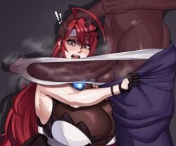 1boy 1girls 2026 2d 2d_(artwork) 2d_artwork ahoge ambiguous_consent balls ballsack bangs big_breasts big_cock big_penis blush blush_lines breasts_bigger_than_head cleavage clothed clothed_female clothing cock cock_shock cowlick curvaceous curvy curvy_female curvy_figure dark-skinned_male dark_skin dick dominant dominant_male domination dubious_consent elizabeth_rose_bloodflame female female_focus femsub flustered flustered_female fully_clothed fully_clothed_female genitals gigantic_cock gigantic_penis gloves hair_between_eyes hair_ornament hi_res highres hololive hololive_english hololive_english_-justice- huge_breasts huge_cock hyper hyper_penis imminent_sex interracial large_breasts large_cock large_penis light-skinned_female light_skin long_hair male male/female maledom muscles muscular muscular_male muscular_thighs musk musk_clouds musky musky_cock nervous nervous_sweat penile penis penis_out questionable_consent red_eyes red_hair scared scared_expression scrotum steam straight straight_hair strongmoist submissive submissive_female terrified terrified_expression testicles thick thick_thighs thighs underwear vein veins veiny_penis very_long_hair virtual_youtuber voluptuous voluptuous_female vtuber