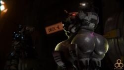 3d 3d_(artwork) 3d_animation animated ass background_character big_butt bodily_fluids digital_media_(artwork) duo electronic_arts genitals group huge_butt huge_hips huge_thighs human humanoid machine male male/male mammal metal metallic_body no_sound penis respawn_entertainment robot sex short_playtime sleeping spectre_(titanfall) sweat sweaty_butt tagme thick_thighs thigh_sex titanfall triata trio video wide_hips