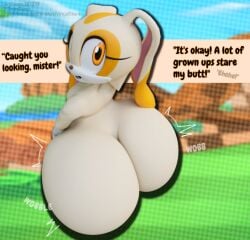 1female 1females 1girl 1girls 3d 3d_(artwork) 3d_model animal_ears anthro anthro_female anthro_only anthro_solo ass ass_bigger_than_head ass_crack ass_focus big_ass big_ass_(female) big_ass_cheeks big_butt big_butt_(female) big_butt_cheeks breasts brown_eyes brown_nose bunny bunny_girl butt butt_crack butt_focus buttocks completely_naked completely_naked_anthro completely_naked_female completely_nude completely_nude_anthro completely_nude_female cream_the_rabbit cub dialogue dirty_talk english english_text eyelashes female female_cub female_only fur furry furry_female furry_only green_hill_zone huge_ass lagomorph large_ass long_ears looking_back looking_back_at_viewer mammal mobian mobian_(species) mobian_rabbit mouth mouth_open naked naked_anthro naked_female nude nude_anthro nude_female rabbit rabbit_girl rear rear_focus rear_view sega slurpslurps small_breasts solo solo_anthro solo_female solo_focus sonic_(series) sonic_team sonic_the_hedgehog_(series) talking talking_to_viewer tan_fur teasing teasing_viewer text thick thick_ass thick_butt thick_thighs video_games watermark wide_hips wobbling wobbling_ass young young_anthro young_female younger_female