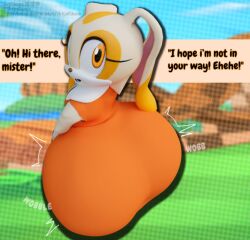 1female 1females 1girl 1girls 3d 3d_(artwork) 3d_model animal_ears anthro anthro_female anthro_only anthro_solo ass ass_bigger_than_head ass_focus big_ass big_ass_(female) big_ass_cheeks big_butt big_butt_(female) big_butt_cheeks brown_eyes brown_nose bunny bunny_girl butt butt_focus buttocks clothed clothed_female cream_the_rabbit cub dialogue english english_text eyelashes female female_cub female_only fur furry furry_female furry_only green_hill_zone huge_ass lagomorph large_ass long_ears looking_back looking_back_at_viewer mammal mobian mobian_(species) mobian_rabbit mouth mouth_open rabbit rabbit_girl rear rear_focus rear_view sega slurpslurps solo solo_anthro solo_female solo_focus sonic_(series) sonic_team sonic_the_hedgehog_(series) talking talking_to_viewer tan_fur teasing teasing_viewer text thick thick_ass thick_butt thick_thighs tight tight_clothes tight_clothing tight_dress tight_fit video_games watermark wide_hips wobbling wobbling_ass young young_anthro young_female younger_female