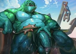 tidehunter (leviathan) from dota by dendryte axxon