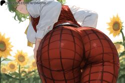 kazami yuuka from touhou by krowenx