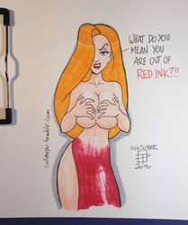 jessica rabbit from disney by callmepo