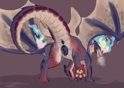 smolder's mom from mythology